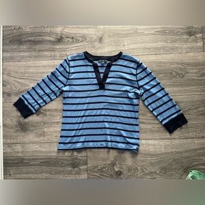AMERICAN LIVING Blue Shirt Long Sleeve Size L